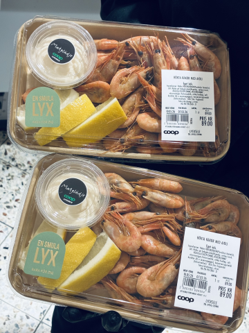 Bild på Rökta räkor med aioli